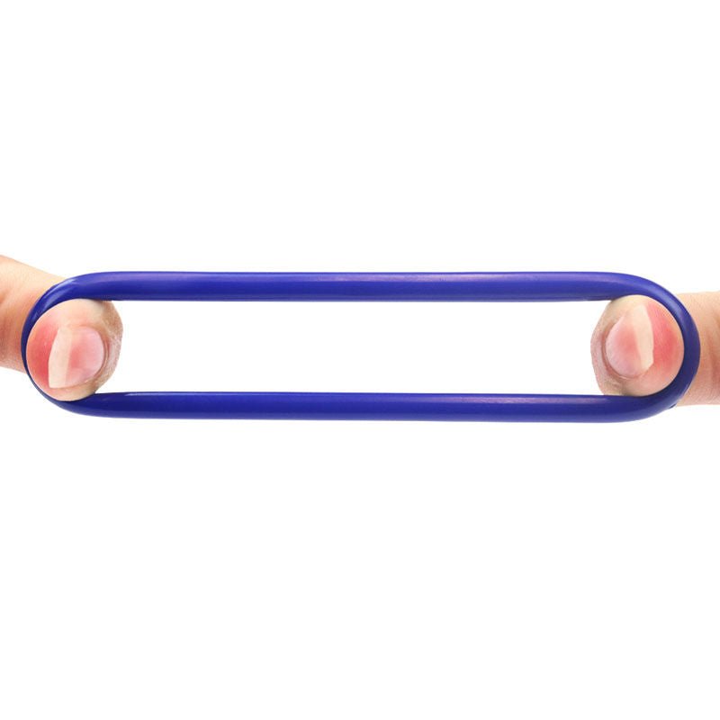 Power plus - triple donut cock ring set - Product front view, show stretch  | Flirtybay.com.au